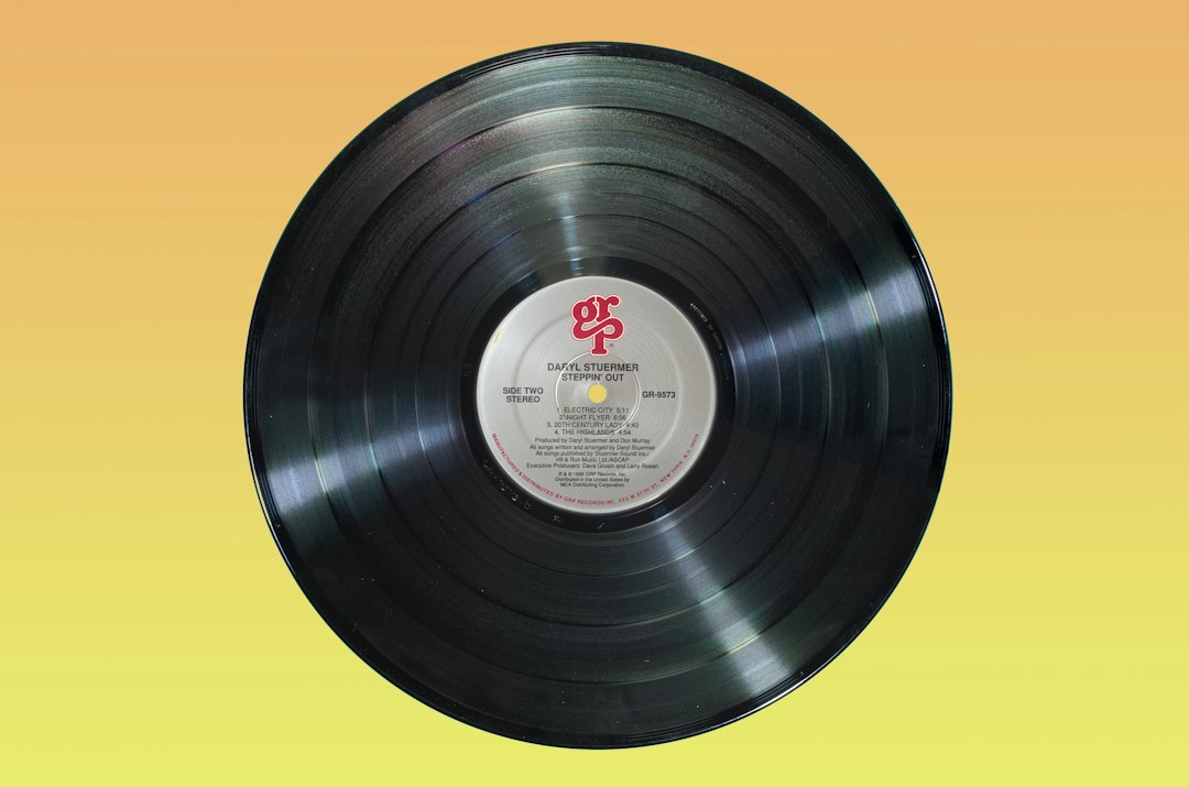 A vinyl LP record, evoking A Tribe Called Quest's The Low End Theory