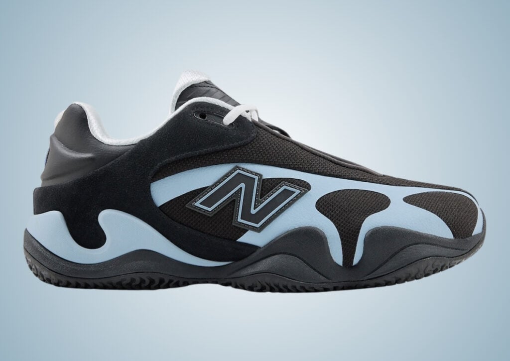 New Balance Maxey V1 black and blue